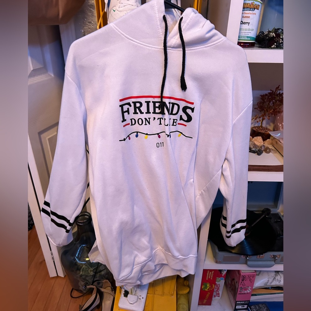 White Friends don’t lie Stranger Things hoodie